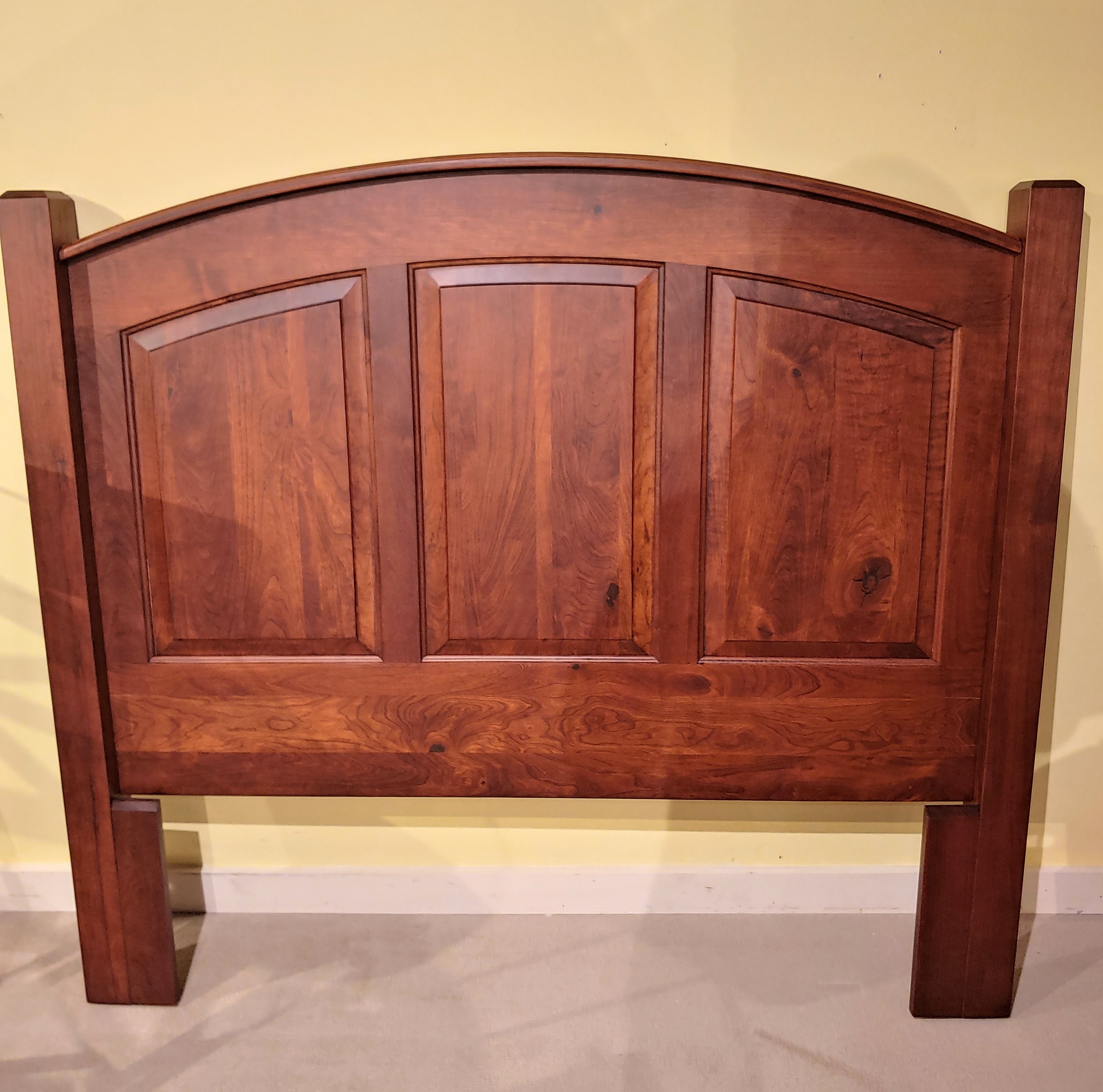 Amish Oak And Cherry Clearance Center Bedroom Solid Wood Headboard Full ...